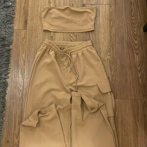 SHEIN XS Crop Set